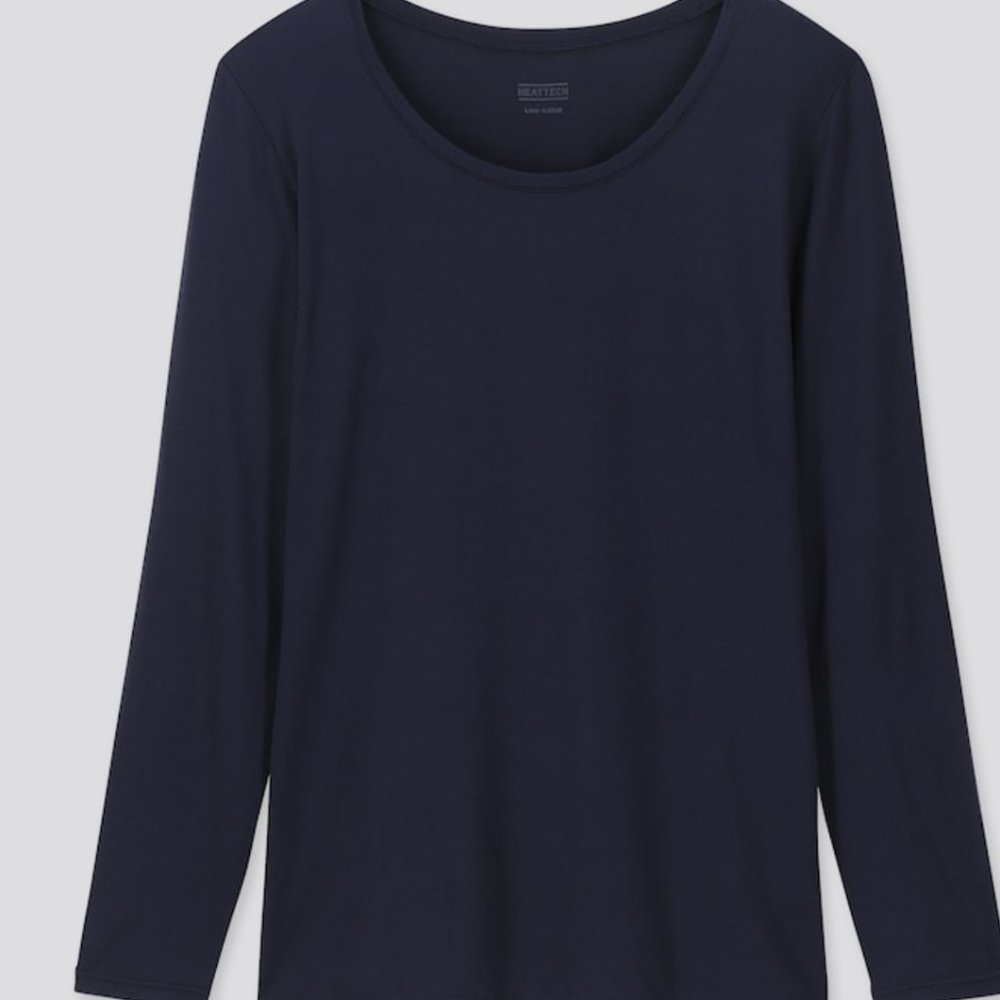 Navy Long Sleeve HeatTech